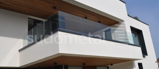 Balustrada balcon din sticla BT 016